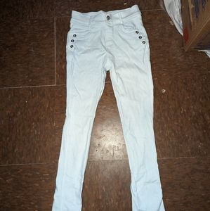 Bae City White Pants Jeans Cute small/medium